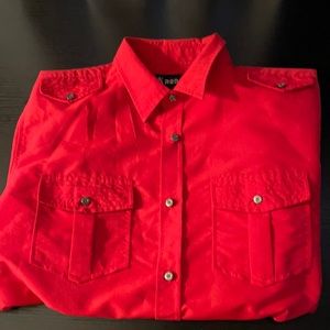 Men or Boys Red Ape Shirt
